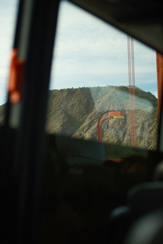 The Marin Headlands from the Golden Gate Bridge